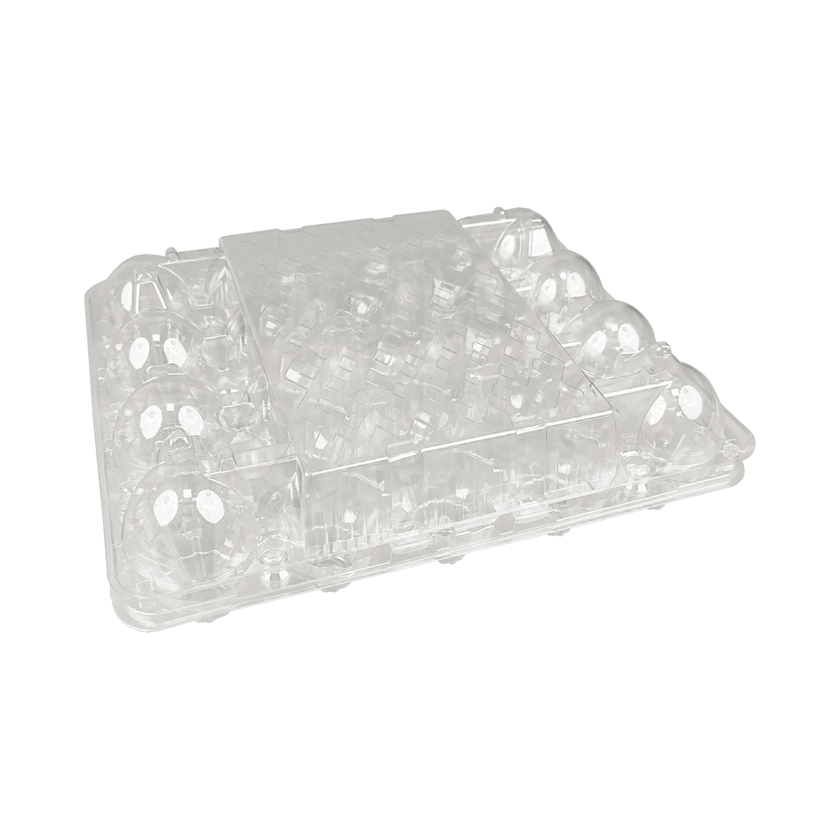 储存安全，易于查看透明的20个适合展示的鸡蛋盒